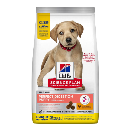 Hills Science Plan Perfect Digestion Large Puppy with Chicken 14,5 kg