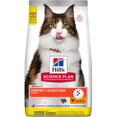 Hills Science Plan Cat Perfect Digestion Adult with Chicken	 1,5 kg