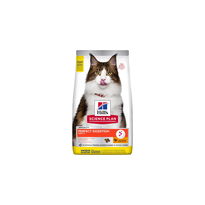 Hills Science Plan Cat Perfect Digestion Adult with Chicken	 1,5 kg