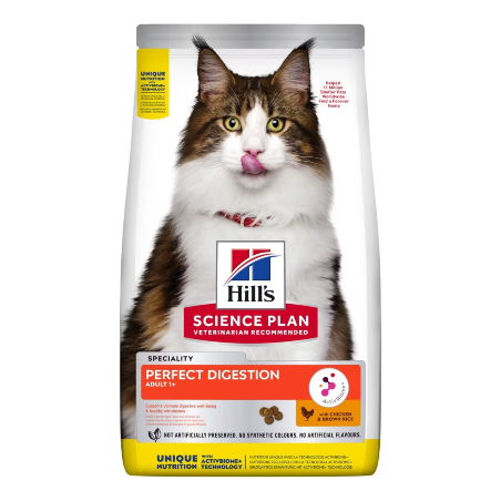 Hills Science Plan Cat Perfect Digestion Adult with Chicken	 1,5 kg