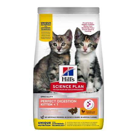 Hills Science Plan Kitten Perfect Digestion with Chicken	 1,5 kg