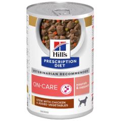 Hills Prescription Diet Canine On-Care Stew with Chicken & Vegetables | Wet (Lata) 6 X 354 g