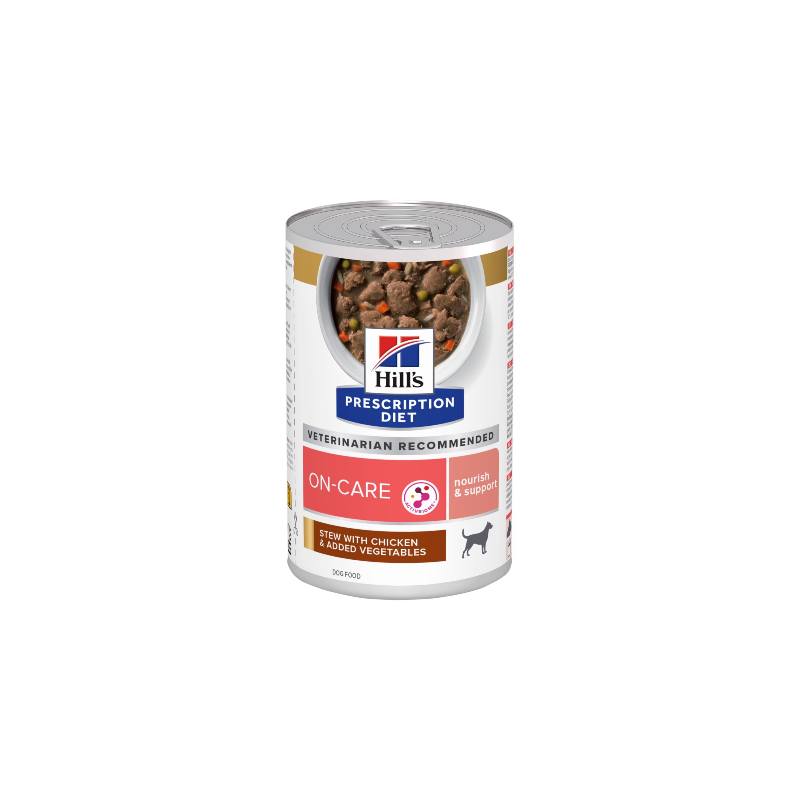 Hills Prescription Diet Canine On-Care Stew with Chicken & Vegetables | Wet (Lata) 6 X 354 g