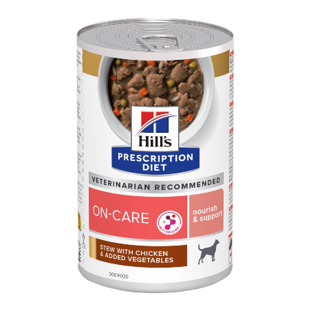 Hills Prescription Diet Canine On-Care Stew with Chicken & Vegetables | Wet (Lata) 6 X 354 g