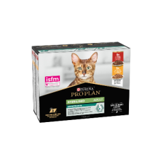 Pro Plan Cat Sterilised Multipack Beef & Chicken | Wet (Saqueta) 10 x 85 g