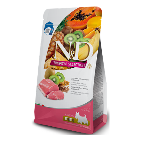 N&D Tropical Selection Dog Pork Adult Mini 1,5 kg