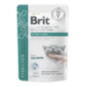 Brit Veterinary Diet Cat Sterilised Gluten & Grain-Free Salmon in Gravy | Wet (Saqueta) 12 X 85 g