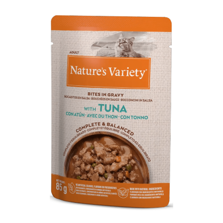 Natures Variety Cat Pedaços em Molho Atum | Wet (Saqueta) 22 X 85 g