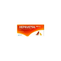 Hepavetsil 1400 mg | Raças Médias e Grandes 30 comprimidos