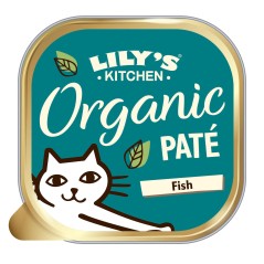 Lilys Kitchen Cat Adult Organic Paté Fish | Wet (Terrina) 19 X 85 g