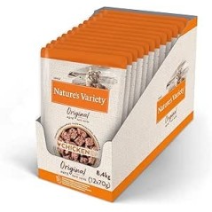 Natures Variety Cat Original No Grain Vaca & Frango Paté | Wet (Saqueta) 12 X 70 g