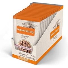 Natures Variety Cat Original No Grain Frango & Ganso Paté | Wet (Saqueta)  12 X 70 g