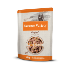 Natures Variety Dog Original No Grain Medium Maxi Frango Paté | Wet (Saqueta)  8 X 300 g