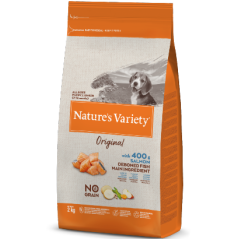 Natures Variety Dog Original No Grain Junior Salmão  2 kg