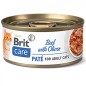 Brit Care Cat Beef Paté with Olives | Wet (Lata) 6 X 70 g