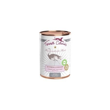 Terra Canis Hipoalergénico Avestruz com Pastinaga | Wet (Lata) 400 g