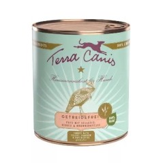 Terra Canis Pato com Abóbora, Morango e Sabugueiro | Wet (Lata) 800 g