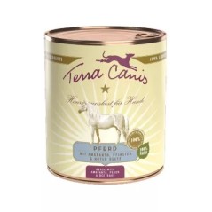 Terra Canis Cavalo com Amaranto, Pêssego e Beterraba | Wet (Lata) 800 g