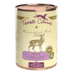 Terra Canis Veado com Abóbora, Amaranto e Arando | Wet (Lata) 400 g