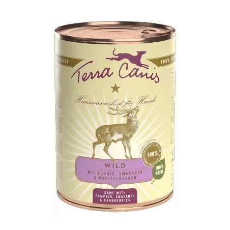 Terra Canis Veado com Abóbora, Amaranto e Arando | Wet (Lata) 400 g