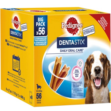 Pedigree Snack Dentastix Médio Multipack Caixa de 56 Unidades