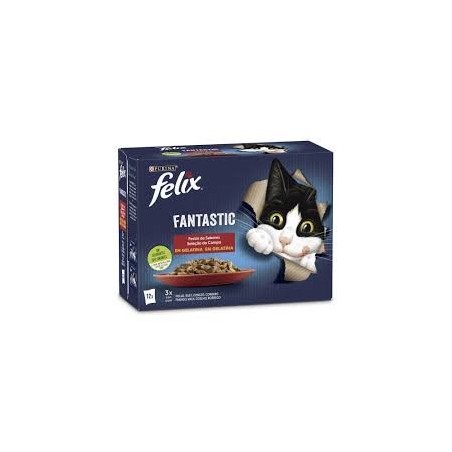 Felix Fantastic Saborosa Selecção em Gelatina | Wet (Saqueta) 12 X 4 x 85 g