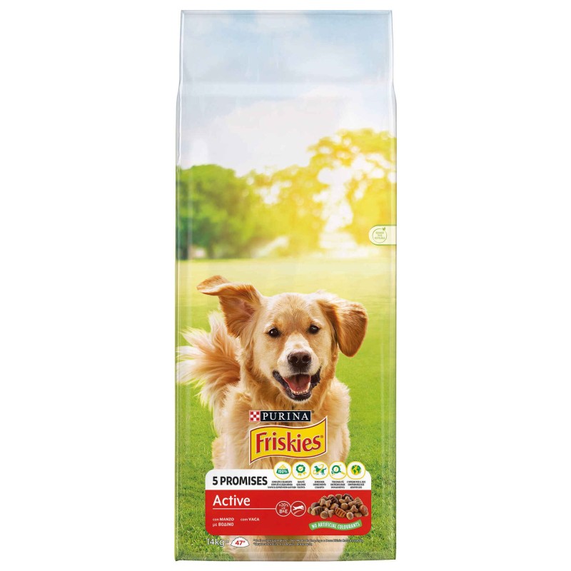 Friskies Cão Active Adulto | Carnes, Cereais e Verduras 18 kg