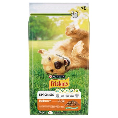 Friskies Cão Balance Adulto | Aves e Verduras 1,5 kg