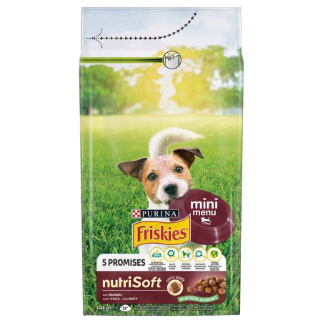 Friskies Cão Mini Menu Nutri Soft | Carne de Vaca 1,4 kg