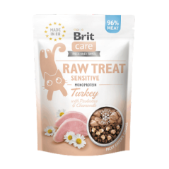 Brit Care Raw Treat Cat Sensitive | Turkey | 40 g