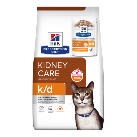 Hills Prescription Diet Feline k/d with Chicken c/ oferta de saqueta | 3 kg + 85 g oferta