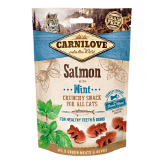 Carnilove Cat Crunchy Snack Salmon with Mint | 50 g