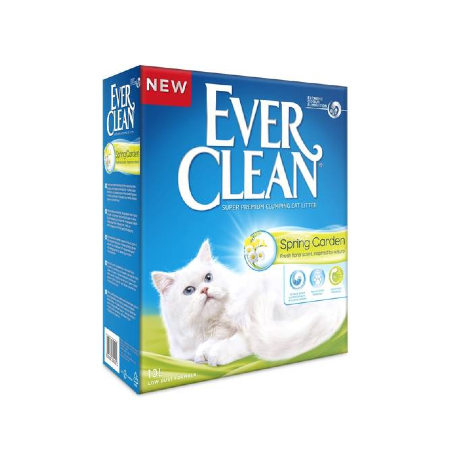 Areia para Gatos Auto Aglomerante Ever Clean Spring Garden | 10 L