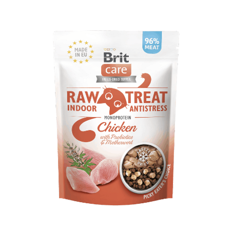 Brit Care Raw Treat Cat Indoor & Antistress | Chicken | 40 g