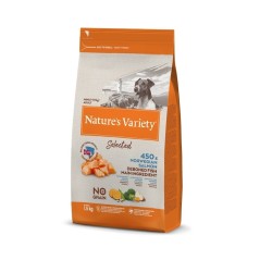 Ração para Cão Natures Variety Dog No Grain Mini Adulto Salmão | 7 kg