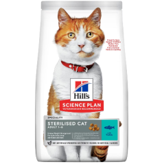 Ração para Gatos Hills Science Plan Sterilised Cat Adult with Salmon | 1,5 kg