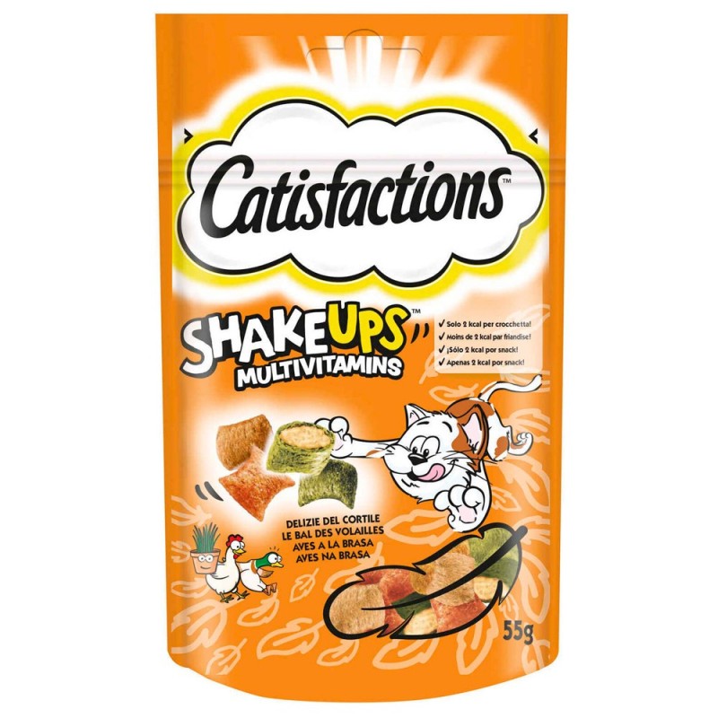 Catisfactions Shakeups Aves na Brasa | 6 x 55 g