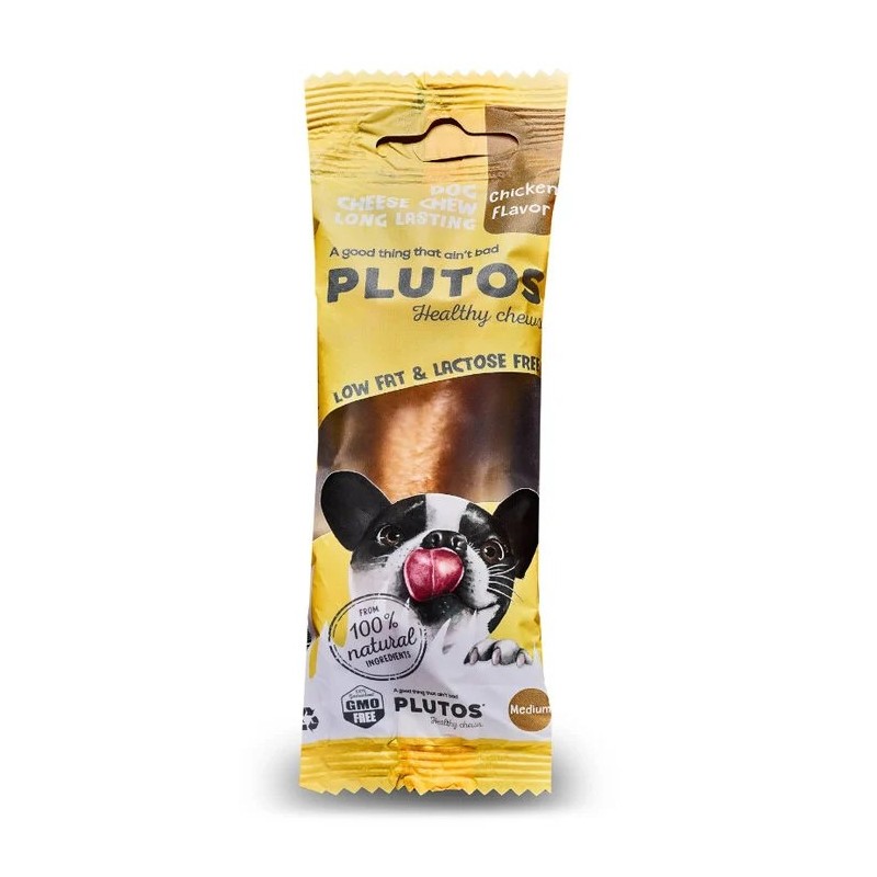 Plutos Healthy Chew Queijo & Frango | Large