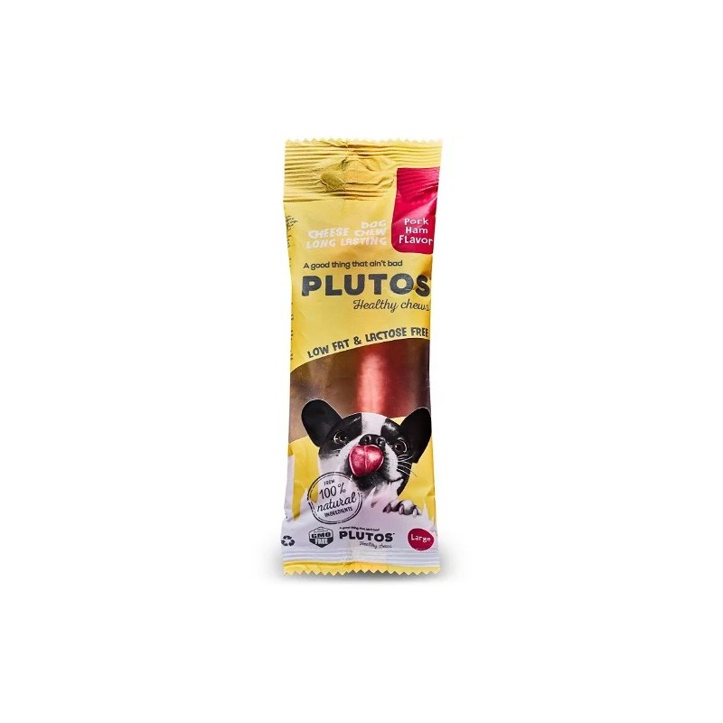 Plutos Healthy Chew Queijo & Presunto / Bacon | Small - Presunto