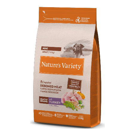 Ração para Cão Natures Variety Dog Healthy Grains Mini Adulto Peru | 1,5 kg