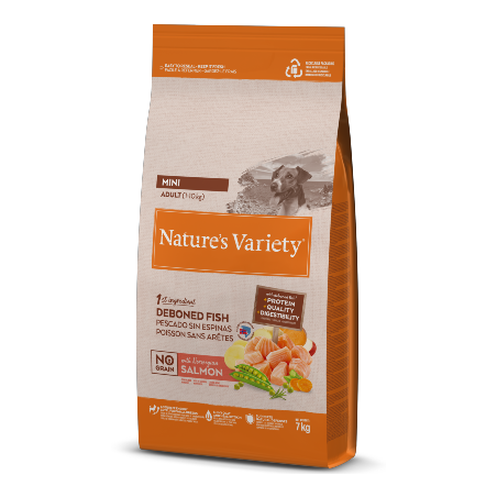 Ração para Cão Natures Variety Dog No Grain Mini Adulto Salmão da Noruega | 1,5 kg