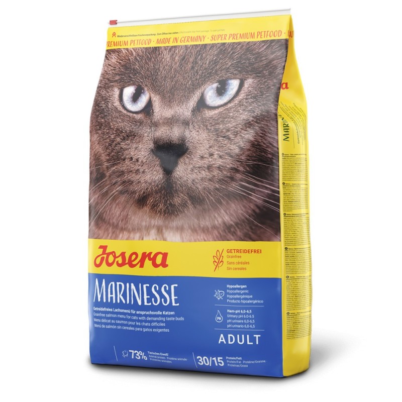 Josera Marinesse Grain free Salmão 400g- Ração seca para gato adulto